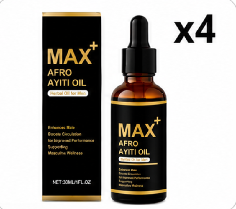 (BUY 1 GET 2) 30ml  Natural Herbal Men's African Ayi Oil MAX+ AFRO AYITI OIL Male Body Massage Essence Oil Serenzza