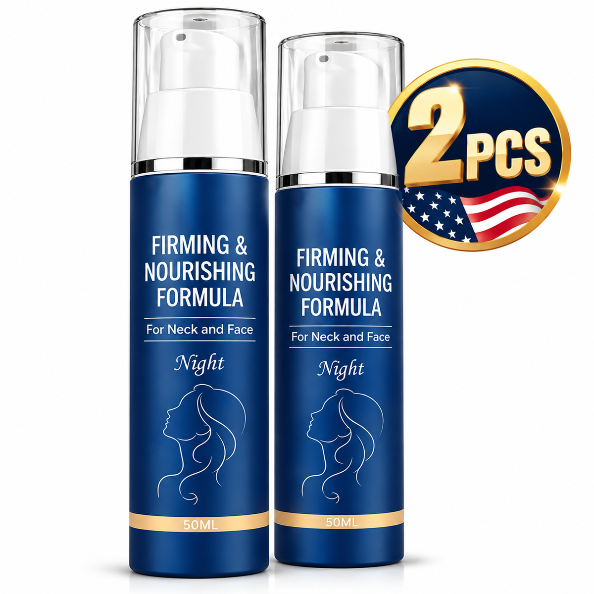 1-3 PCS Firm and Restore Night Formula Anti-Aging Face Cream 50ML Sparkle