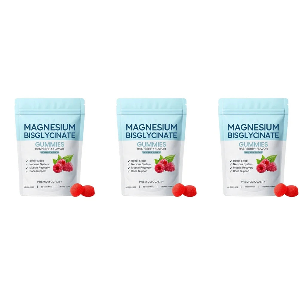 Magnesium Bisglycinate Gummies – 60 Count Serenzza