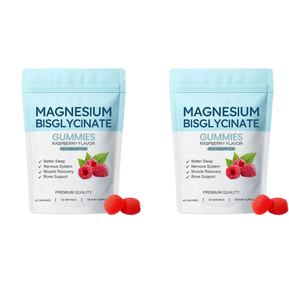 Magnesium Bisglycinate Gummies – 60 Count Serenzza