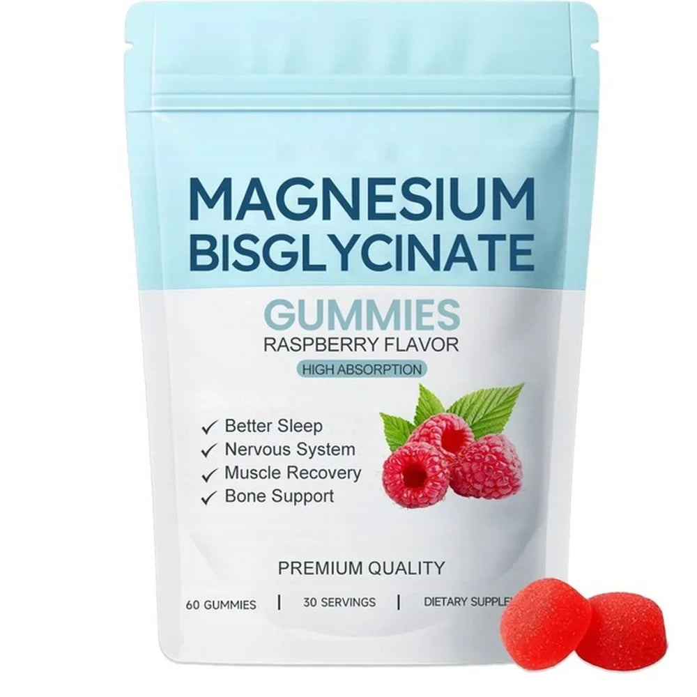 Magnesium Bisglycinate Gummies – 60 Count Serenzza